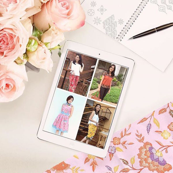 Batik Pink untuk Kerja