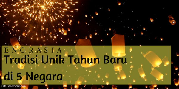5 Cara Unik Merayakan Pergantian Tahun di Berbagai Negara