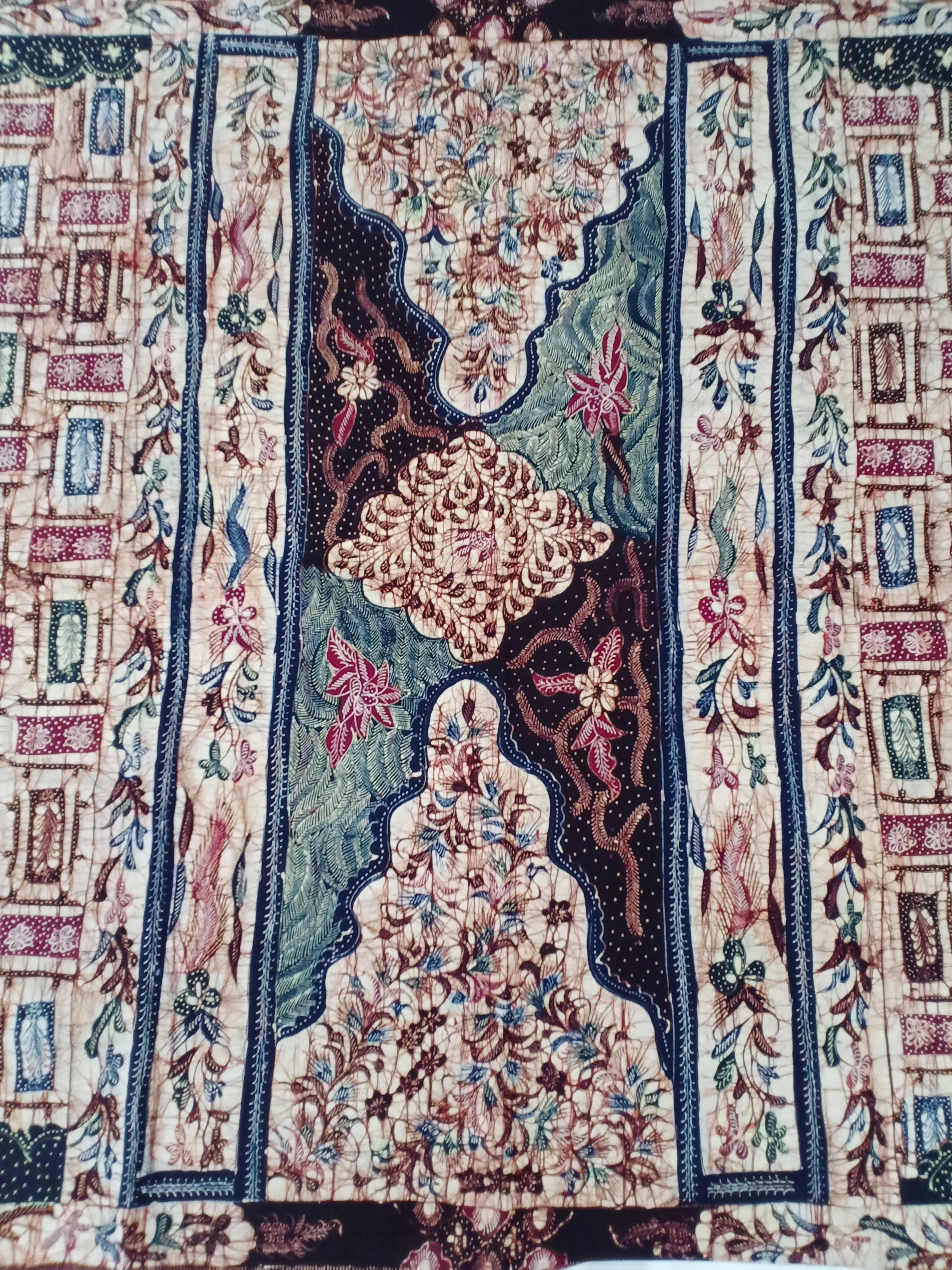 Batik Tulis Tanjung Bumi Motif Kombinasian Warna Kamongan/coklat