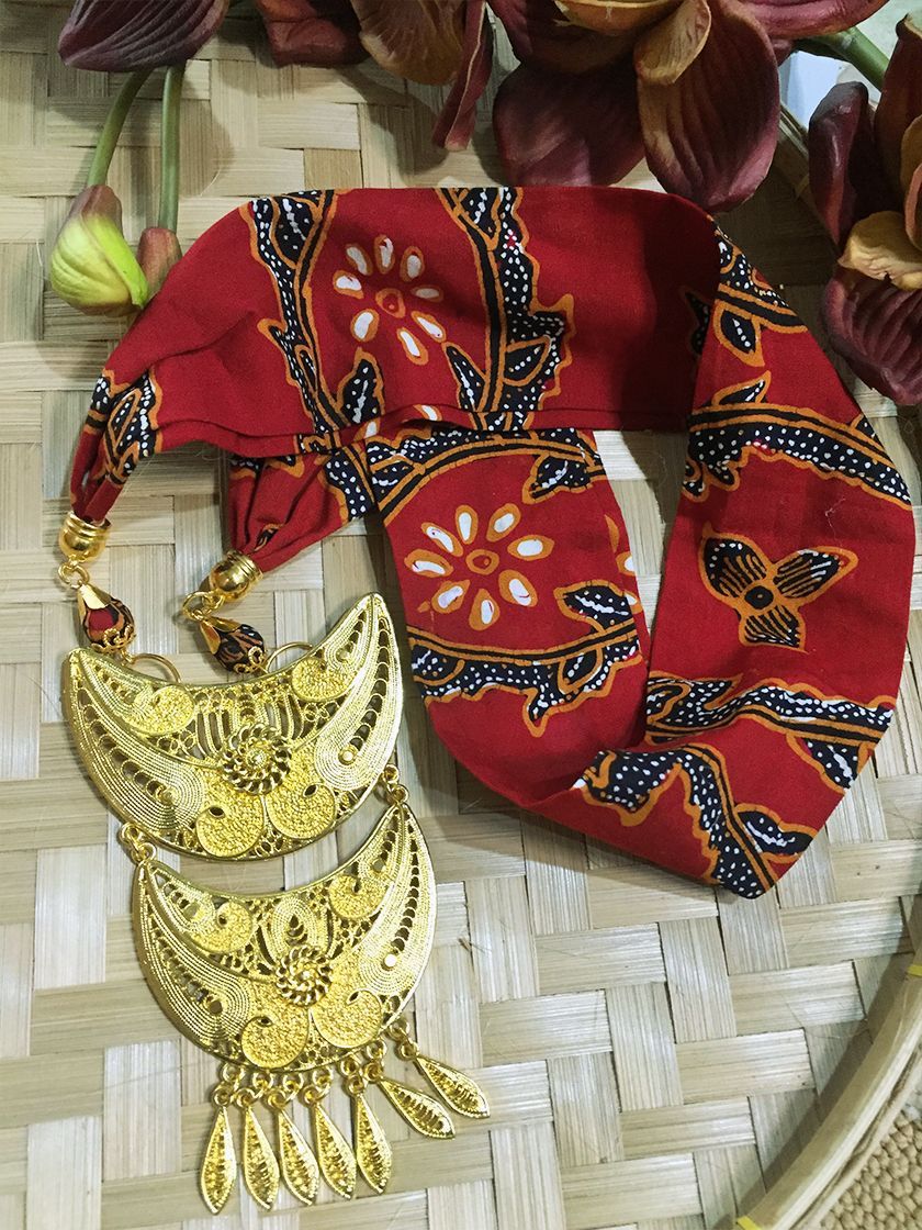 Kalung Batik Tulis K0002-49