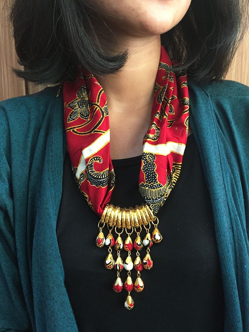 Kalung Batik Tulis K0002-61