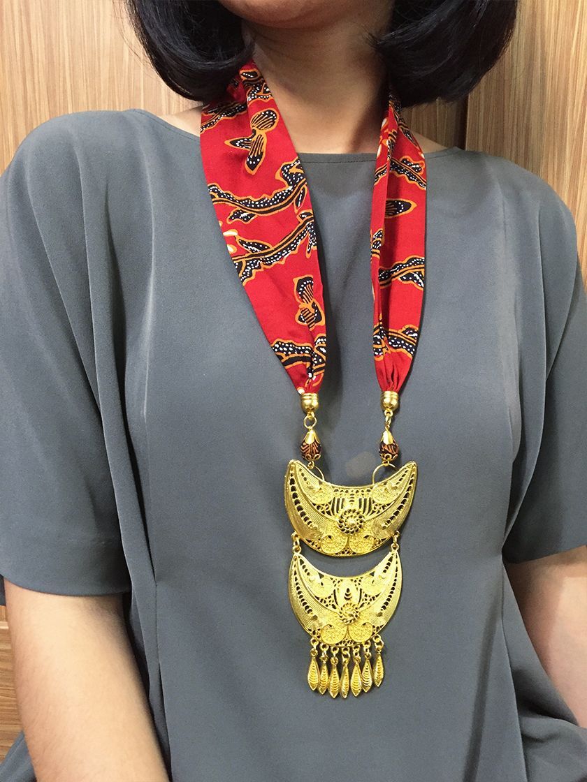 Kalung Batik Tulis K0002-49