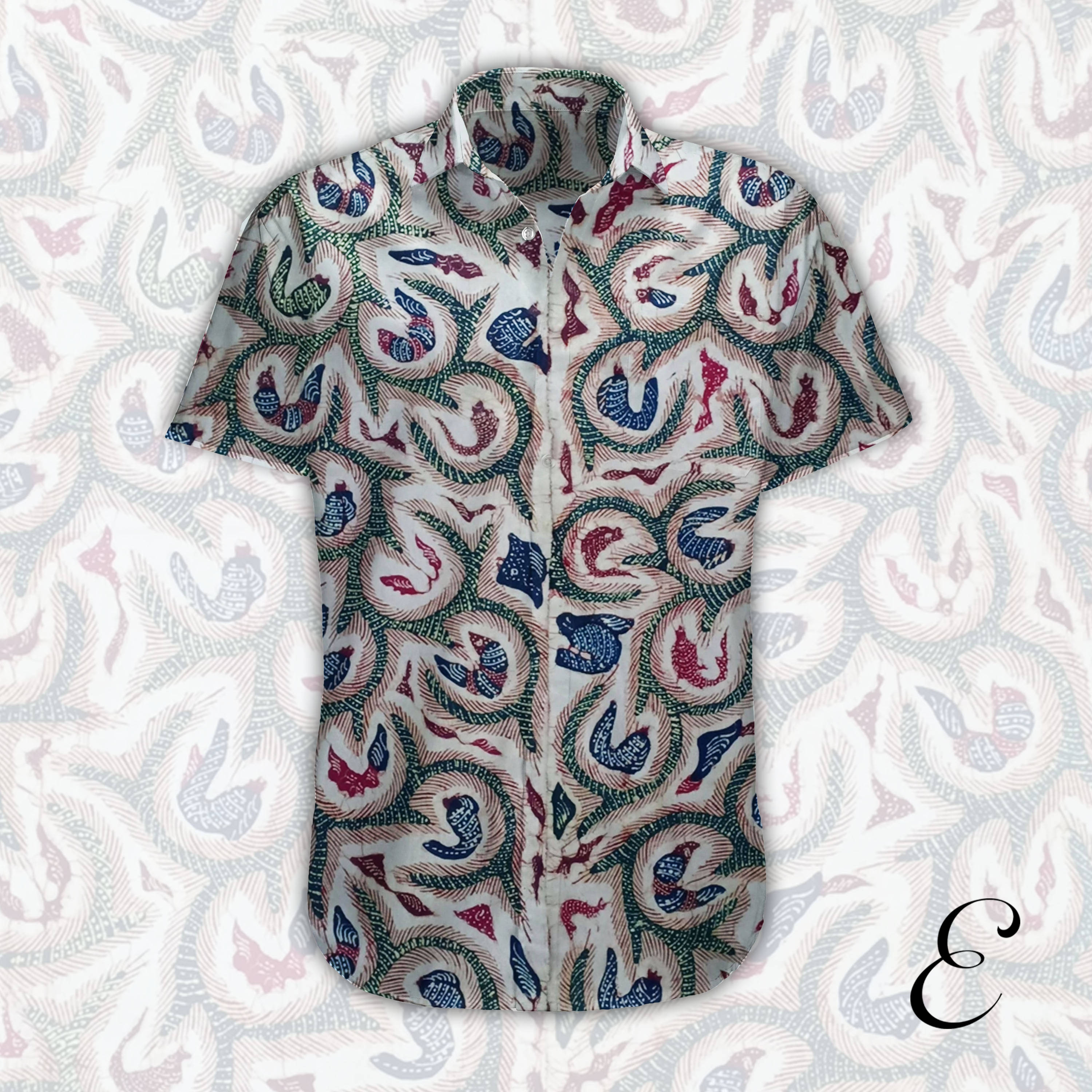 Batik Tulis Tanjung Bumi Madura Motif Ompay Coklat