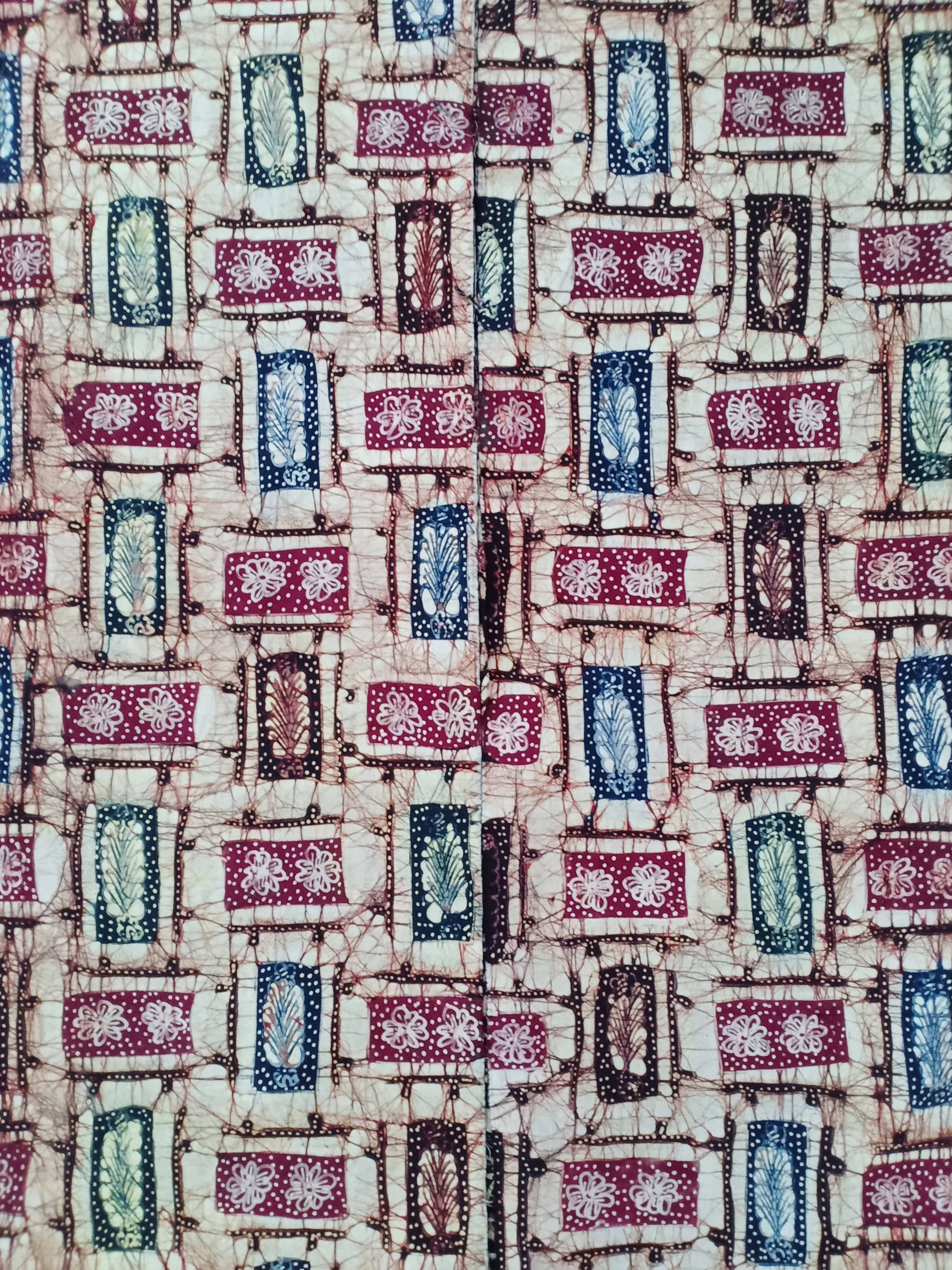 Batik Tulis Tanjung Bumi Motif Kombinasian Warna Kamongan/coklat