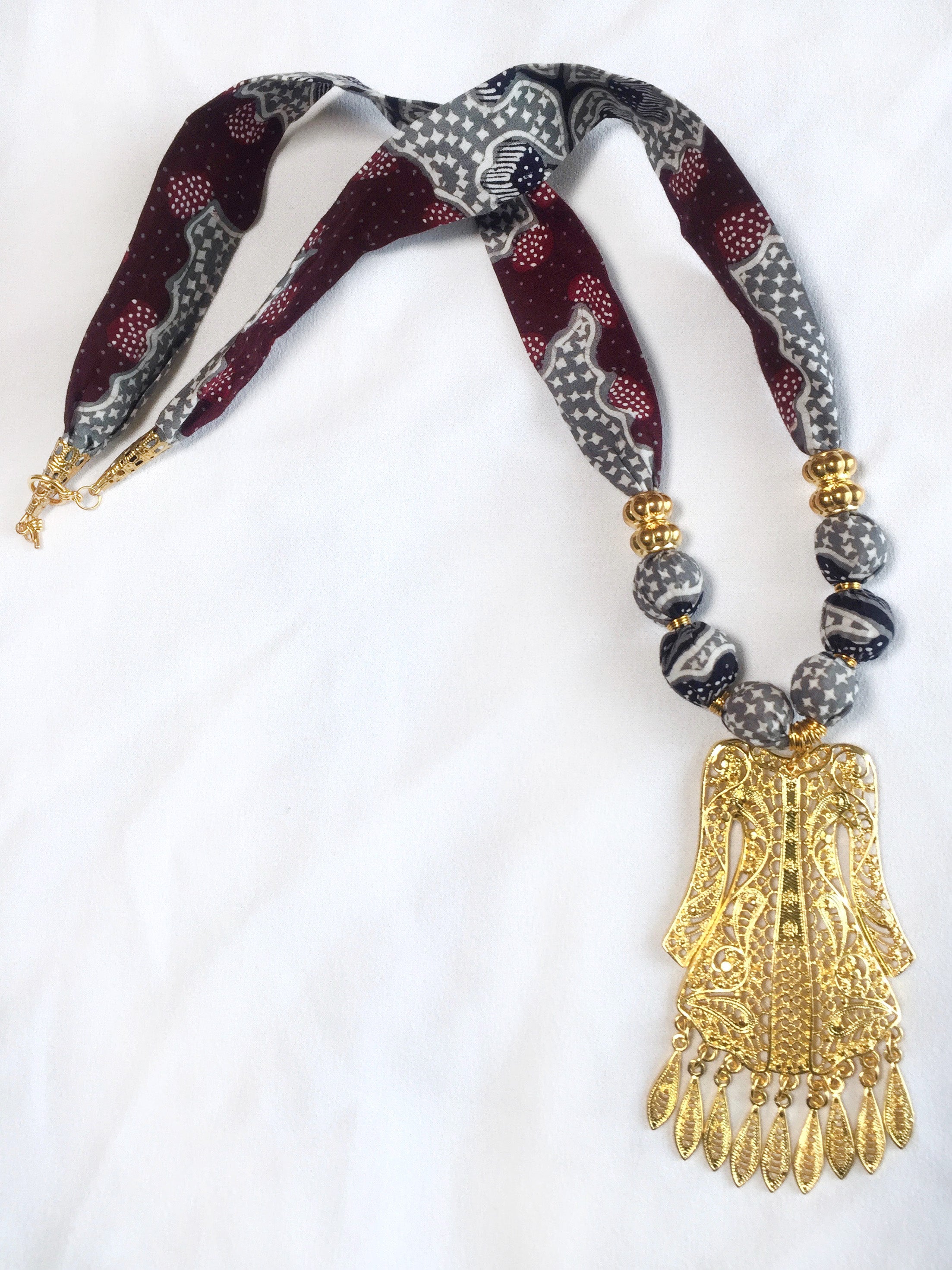 Kalung Batik Tulis K0003-155