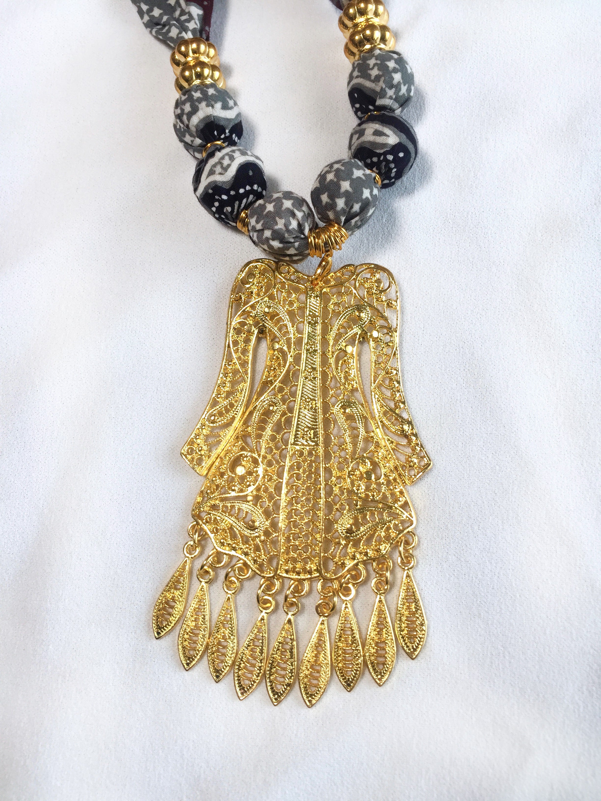Kalung Batik Tulis K0003-155