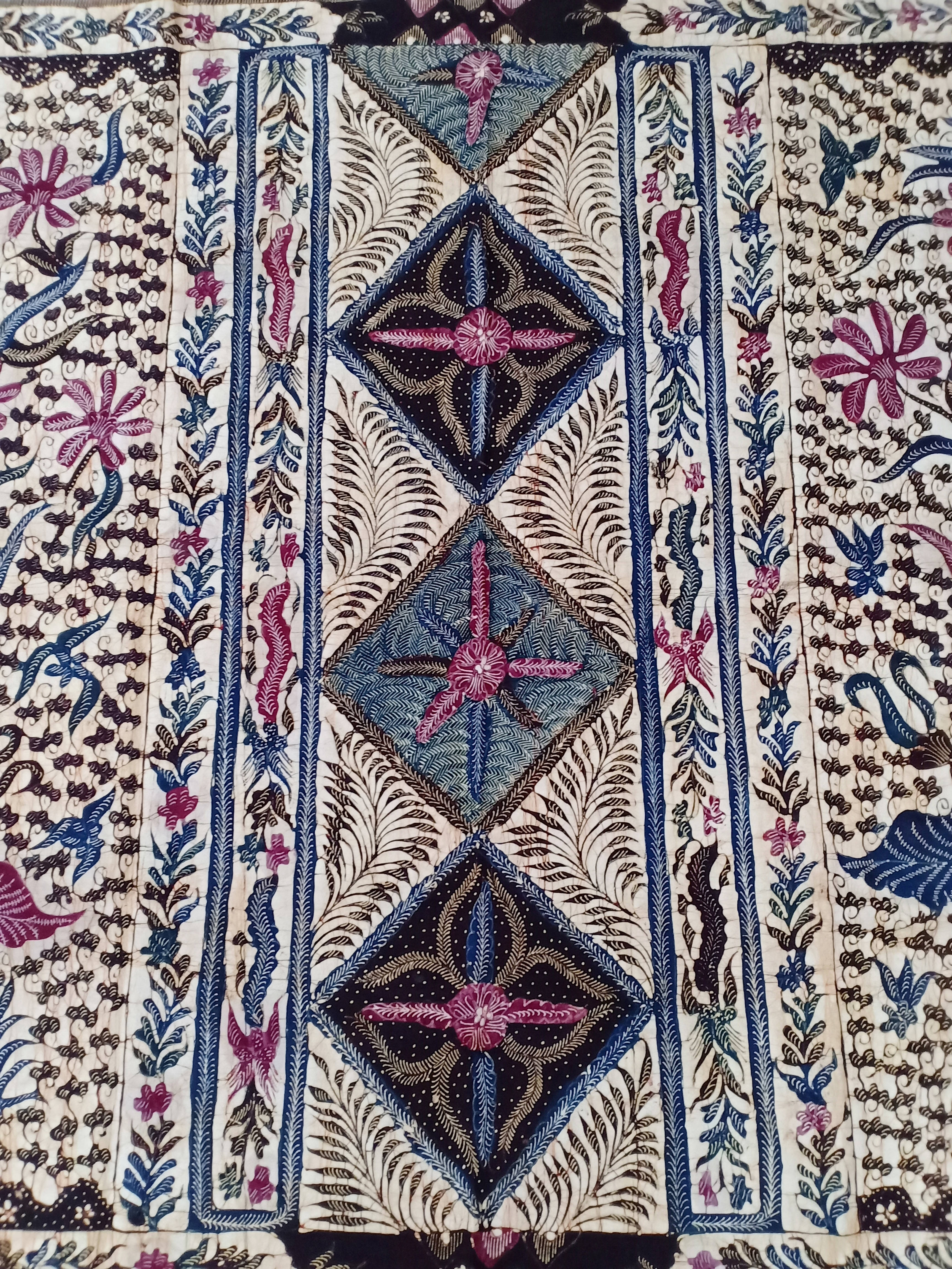 Batik Tulis Tanjung Bumi Motif Kupu-kupu Warna Coklat Kamongan