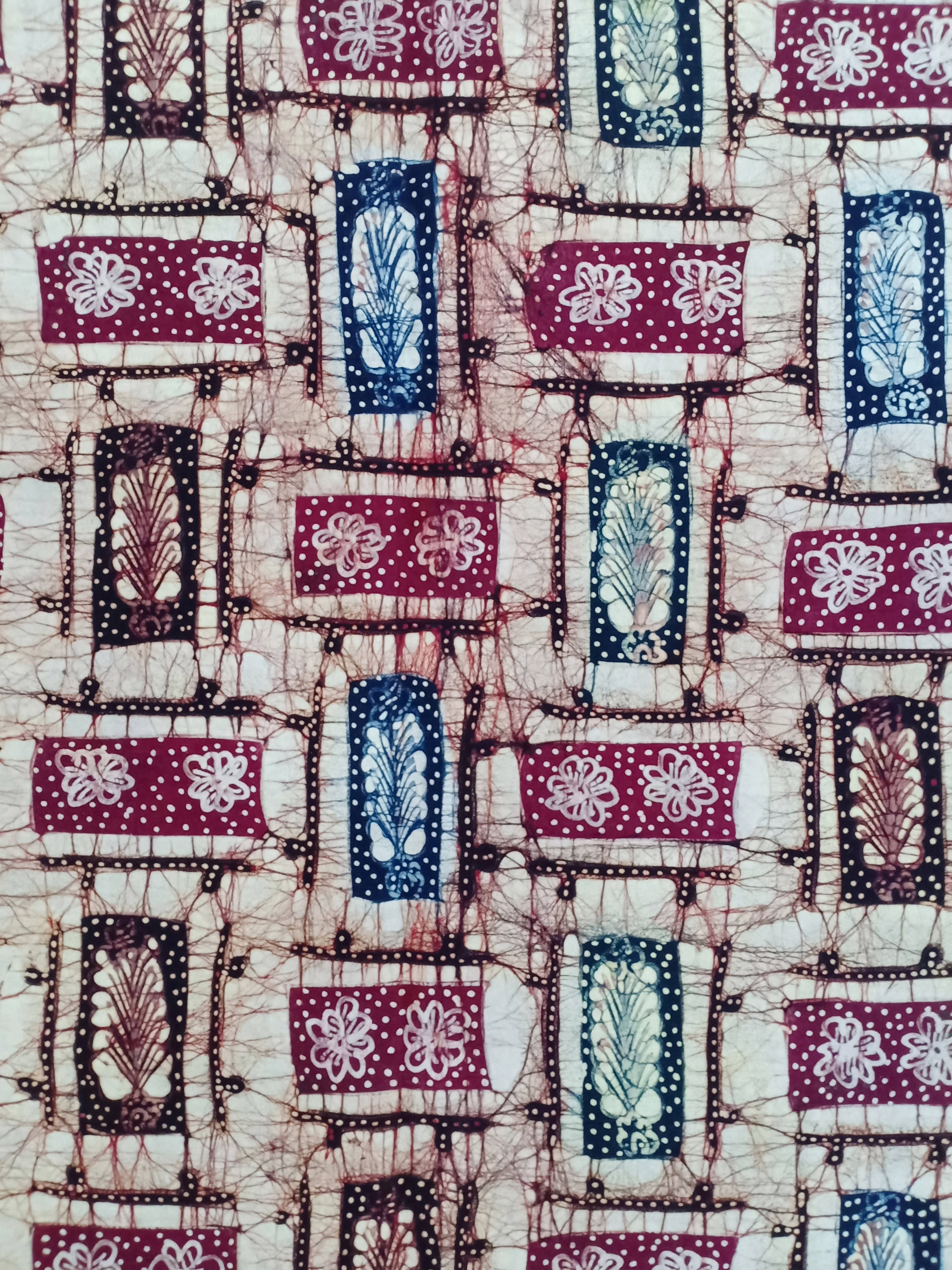 Batik Tulis Tanjung Bumi Motif Kombinasian Warna Kamongan/coklat