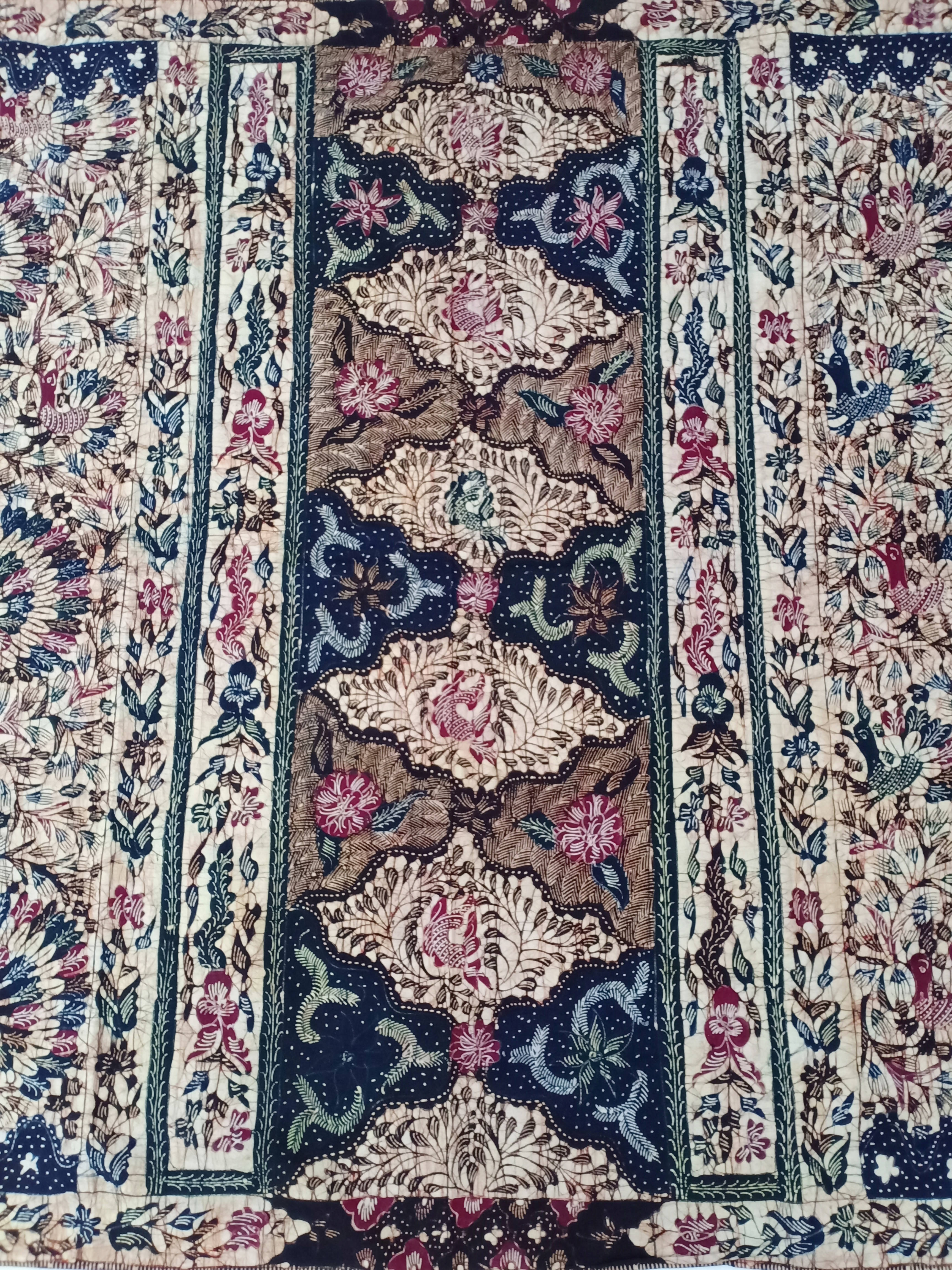 Batik Tulis Tanjung Bumi Motif Kombinasian Kamongan/coklat