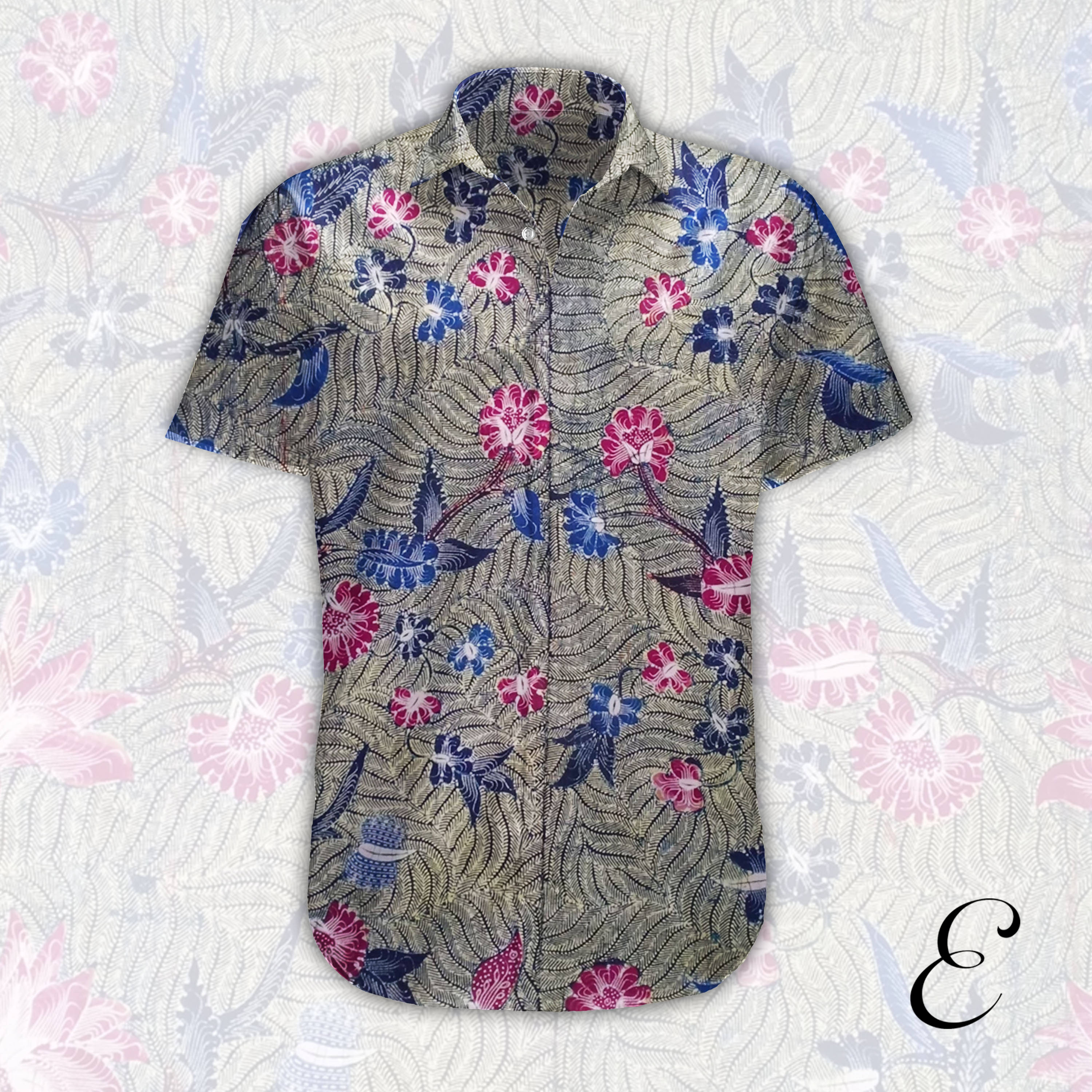 Batik Tulis Tanjung Bumi Motif Carcena Hijau