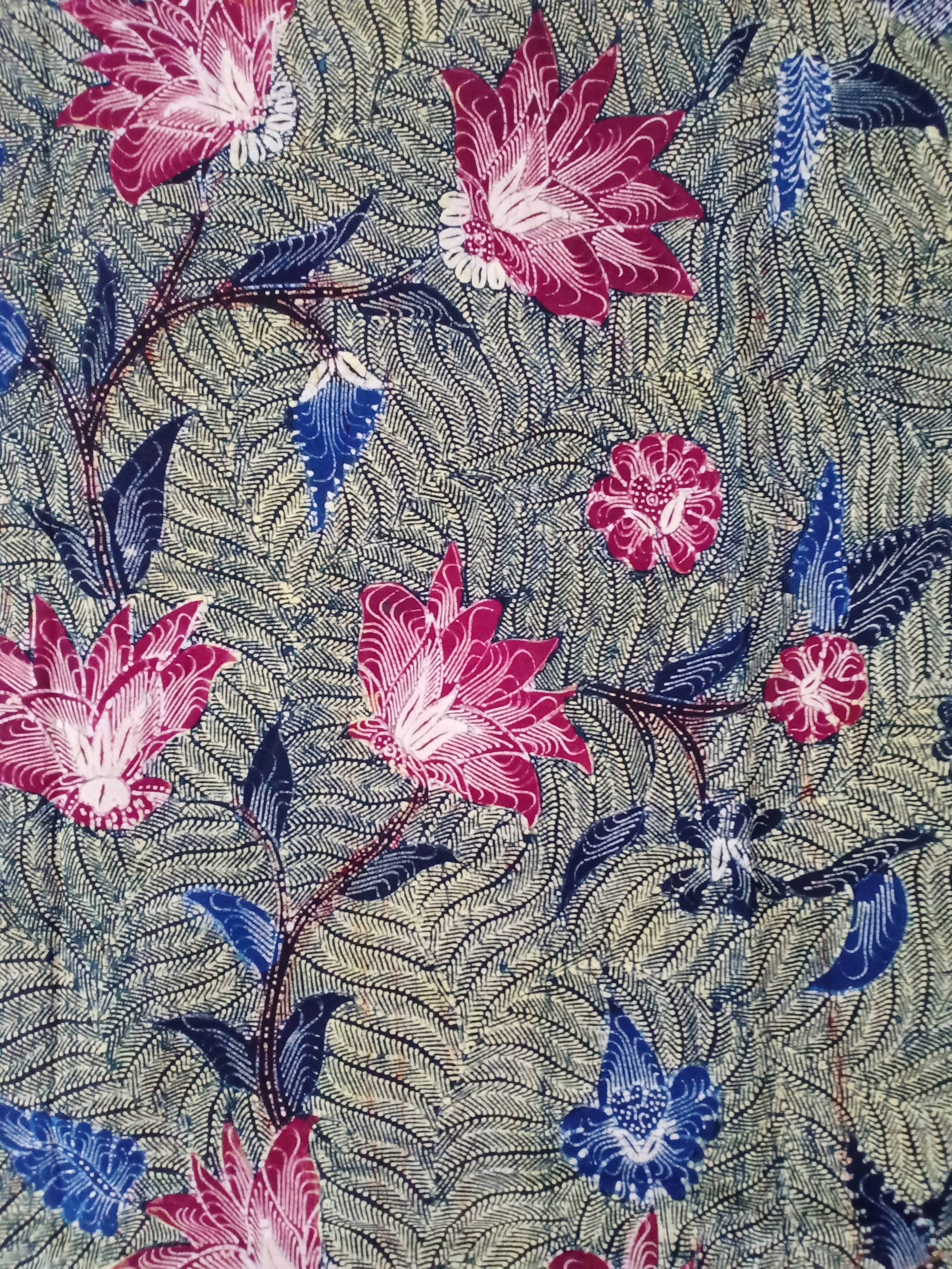 Batik Tulis Tanjung Bumi Motif Carcena Hijau