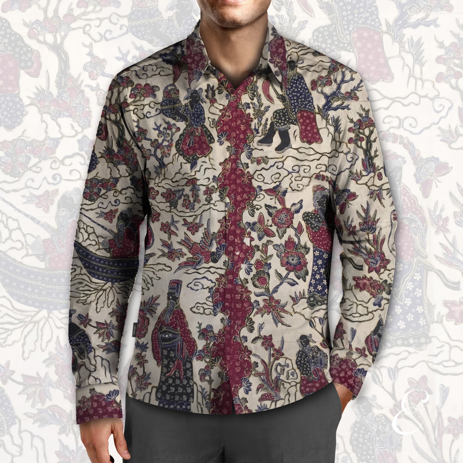 Kain Batik Tulis Lasem KK-KA-BAT-LA-W-3537