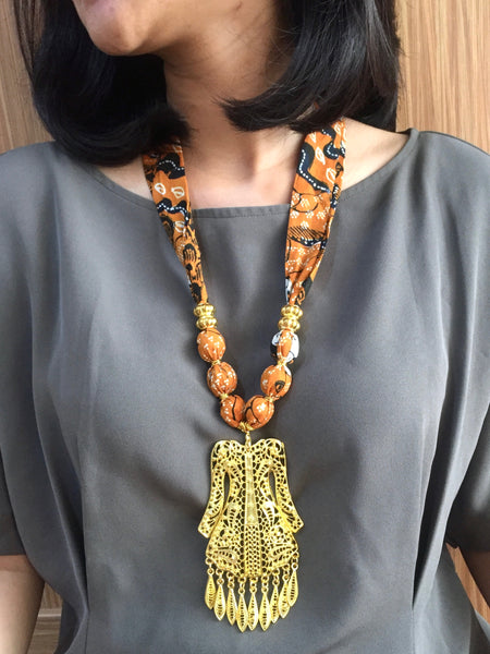 Kalung Batik Tulis K0003-154