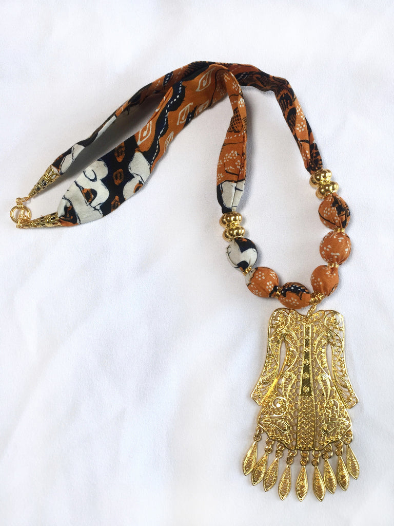 Kalung Batik Tulis K0003-154