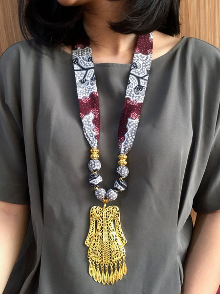 Kalung Batik Tulis K0003-155