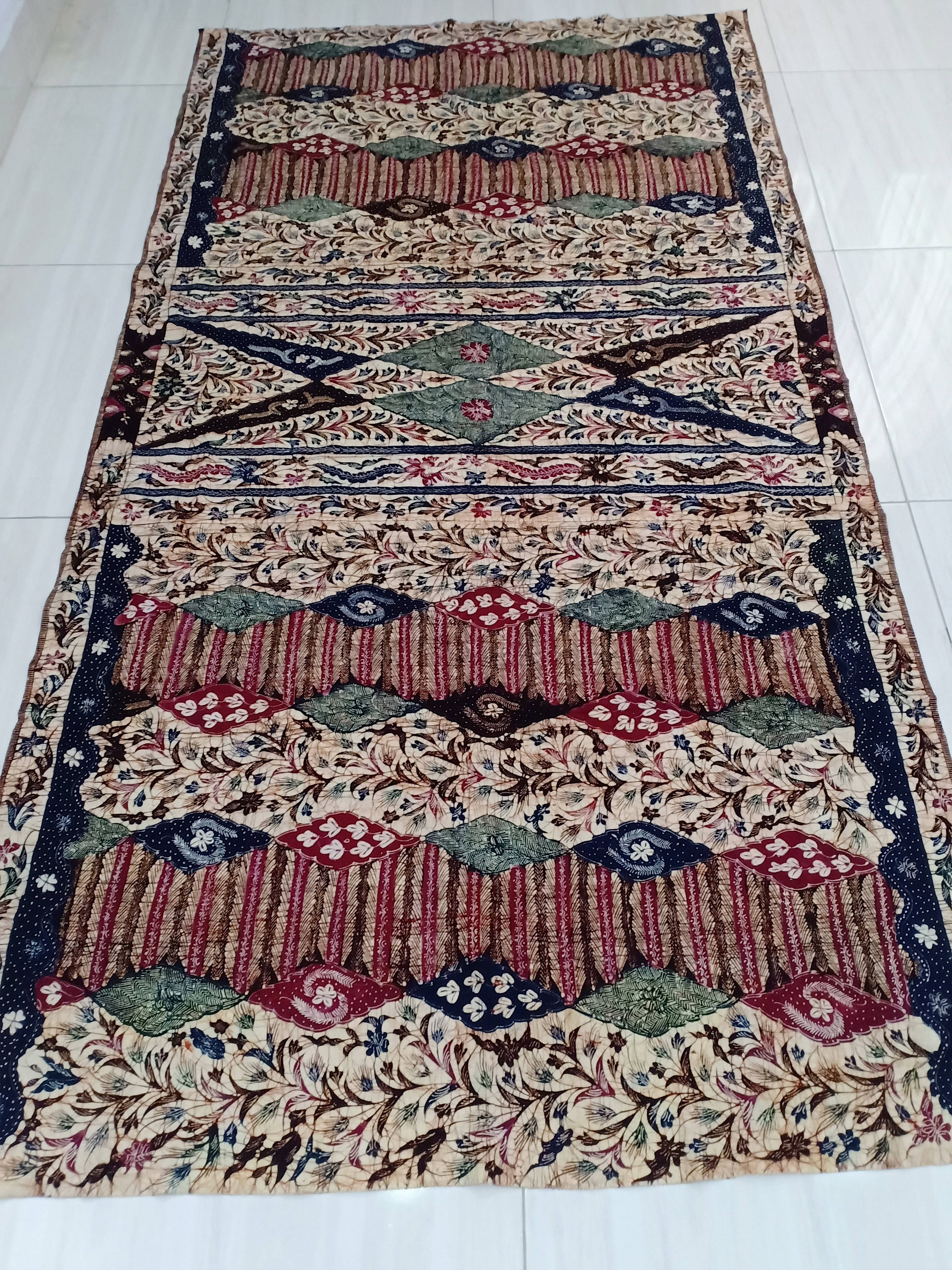 Batik Tulis Tanjung Bumi Motif Kombinasian Kamongan/coklat