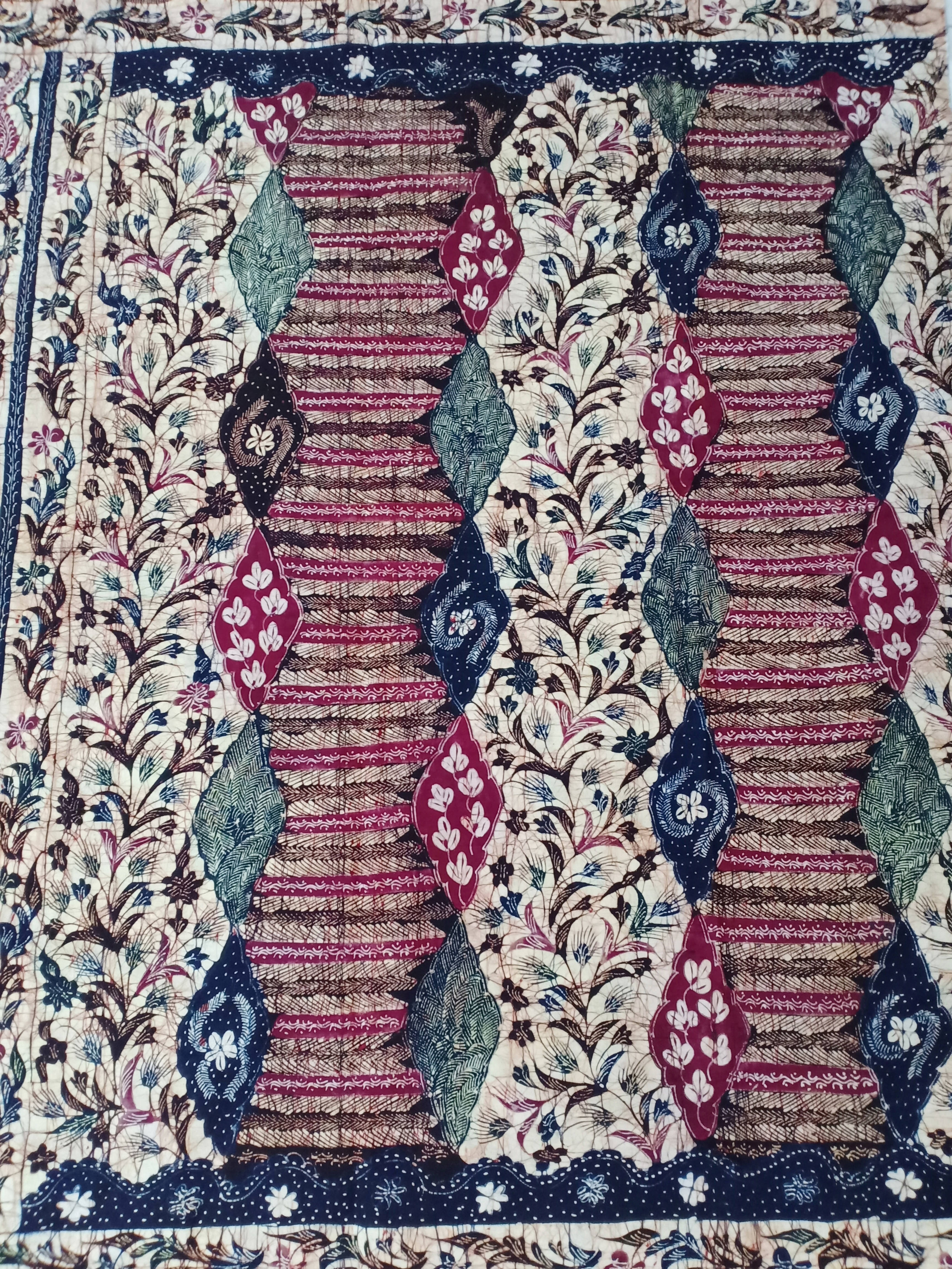 Batik Tulis Tanjung Bumi Motif Kombinasian Kamongan/coklat